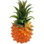 Imagem de Kit 4 Abacaxi Tropical Isopor Fruta Artificial Enfeite 23cm