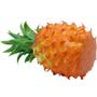 Imagem de Kit 4 Abacaxi Tropical Isopor Fruta Artificial Enfeite 23cm