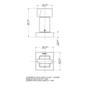 Imagem de Kit 4 Acabamento Para Registro Docolbase Next 1/2" 3/4" 1" Cromado Docol