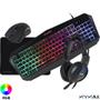 Imagem de Kit 4 Acessórios Gamer Teclado Mouse Headset Mousepad Mymax