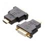 Imagem de Kit 4 Adaptador Dvi (24+5) Femea X Hdmi Macho (19 Pinos)