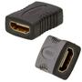 Imagem de Kit 4 Adaptadores HDMI Fêmea X Fêmea  Emenda Extensor It-Blue