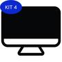 Imagem de Kit 4 Adesivo de Parede Lousa iMac 55x66cm