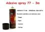 Imagem de Kit 4 adesivo spray 77 330g 3m cola isopor acetato cortiça