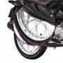 Imagem de Kit 4 Adesivos Roda Interna Moto Honda Fan 150 branco