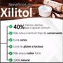 Imagem de kit  4 Adoçante Xylitol Natural Liquido 100ml