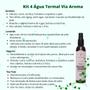 Imagem de Kit 4 Água Termal Via Aroma - Lavanda, Alecrim, Gerânio e Tea Tree 200ml