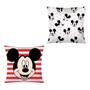 Imagem de Kit 4 Almofadas Mickey Minnie Disney 45x45 Decorativas Cheias