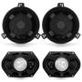 Imagem de Kit 4 Alto Falante Automotivo Gol 1996 A 2014 Parati 1996 A 2013 5X7 E 6" 200W RMS 4 Ohms Triaxial