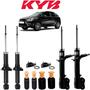 Imagem de Kit 4 Amortecedor Kayaba + 4 Kits Novos Mitsubishi Asx 2012