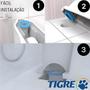 Imagem de Kit 4 Anel De Vedação Para Vaso Sanitário Com Guia Tigre