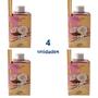 Imagem de Kit 4 Aromatizador Ambiente Vanilla com Coco  de 280ml Difusor Vareta Luz Aromas - Envio Já