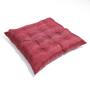 Imagem de KIT 4 Assentos Almofadas Futon Cadeira Grande Cheia Decorativa Sofá Poltrona Cama Fita Para Amarrar 40x40cm