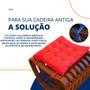 Imagem de KIT 4 Assentos Almofadas Futon Cadeira Grande Cheia Decorativa Sofá Poltrona Cama Fita Para Amarrar 40x40cm