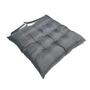 Imagem de KIT 4 Assentos Almofadas Futon Cadeira Grande Cheia Decorativa Sofá Poltrona Cama Fita Para Amarrar 40x40cm