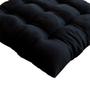 Imagem de KIT 4 Assentos Almofadas Futon Cadeira Grande Cheia Decorativa Sofá Poltrona Cama Fita Para Amarrar 40x40cm