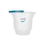 Imagem de Kit 4 Balde Multiuso Hydrus 8,5 litros Transp. 29x26 Cm