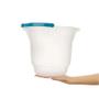 Imagem de Kit 4 Balde Multiuso Hydrus 8,5 litros Transp. 29x26 Cm