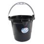 Imagem de Kit 4 Baldes Multiuso Preto com Alça Resistente 8.5 Litros