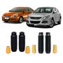 Imagem de Kit 4 Batente Dianteiro + Traseiro Jac J5 2012-2016