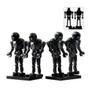 Imagem de Kit 4 Boneco Bloco De Montar K2So Imperial Droid Star Wars
