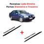 Imagem de Kit 4 Borracha Pestana Externa Tempra Tempra Sw  1991 A 1998 - UN / 4