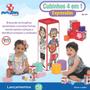 Imagem de Kit 4 Brinquedo Educativo Didático Bebê Encaixar Pedagógico Montar Menino Menina Presente 1 ano