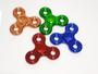 Imagem de Kit 4 Brinquedo Hand Spinner Colorido Criança Gira Gira