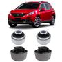 Imagem de Kit 4 Bucha Balança Dianteiro Peugeot 2008 2015 2016 2017 18