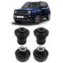 Imagem de Kit 4 Bucha Bandeja Balança Dianteira Jeep Renegade 2015/...