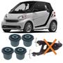 Imagem de kit 4 Bucha Bandeja Dianteira Mercedes MB Smart Fortwo 2007 2008 009 2010 2011 2012 2013 2014 2015