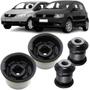 Imagem de Kit 4 Buchas Bandeja Dianteira VW Fox Polo CrossFox SpaceFox