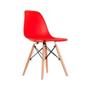 Imagem de Kit 4 Cadeira Charles Eames Assento Vermelho