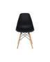 Imagem de Kit 4 Cadeira De Jantar Charles Eames Preta