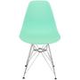 Imagem de Kit 4 Cadeiras Charles Eames Eiffel Base Metal Cromado