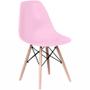 Imagem de Kit 4 Cadeiras Charles Eames Eiffel Wood Design - Rosa Claro