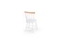 Imagem de Kit 4 Cadeiras Colonial Clássica Rustica Madeira Maciça Branca/Mel