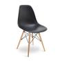 Imagem de Kit 4 Cadeiras Design Eiffel Eames Wood Jantar Preta