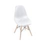 Imagem de Kit 4 Cadeiras Eames Design Colméia Eloisa branco off white