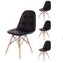 Imagem de Kit 4 Cadeiras Eames Eiffel Estofada Botonê 130C