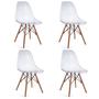 Imagem de Kit 4 Cadeiras Eames PP Dsw-m