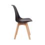 Imagem de Kit 4 Cadeiras Eames Tulip Preta