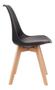 Imagem de Kit 4 Cadeiras Eames Tulipa Preta