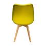 Imagem de Kit 4 Cadeiras para Sala de Jantar Saarinen Wood Espresso Móveis