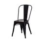 Imagem de Kit 4 Cadeiras para Sala de Jantar Tolix Iron Industrial Preta
