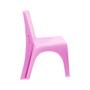 Imagem de Kit 4 Cadeiras Rosa Pink Infantil Kids Playground Quarto Todos Os Ambientes