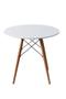 Imagem de Kit 4 Cadeiras Saarinen Branca + Mesa Redonda 70cm Branca