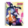 Imagem de Kit 4 Cadernos Boruto Tamanho Grande Com Adesivos Arame Capa Dura Com 40 Itens