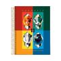 Imagem de Kit 4 Cadernos Harry Potter Arame Capa Dura Com Adesivo