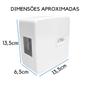 Imagem de Kit 4 Caixa distribuição sobrepor para 2 disjuntores + Tomada 20a Ilumi para ar-condicionado
